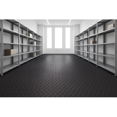 Δαπεδο Καουτσουκ 9001 3Mm Diamond Κριθαρακι 1.5Μ Newplan