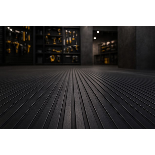 Δαπεδο Καουτσουκ 9002 3Mm Wide Ριγα Αραιη 1.2Μ...