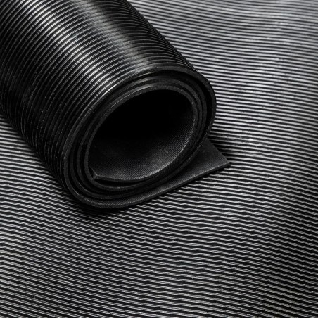 Δαπεδο Καουτσουκ 9003 3Mm Stripes Χιλιοριγο 1.2Μ Newplan