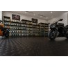 Δαπεδο Καουτσουκ 9005 3Mm Checker Λαμαρινα 1.2Μ Newplan