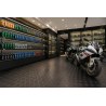 Δαπεδο Καουτσουκ 9005 3Mm Checker Λαμαρινα 1.2Μ Newplan