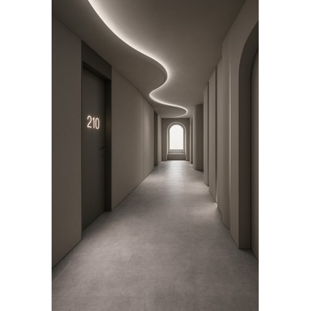 Classic Lvt Βινυλικο Πλακακι 2.5Mm Concrete D.Grey 21009 Newplan