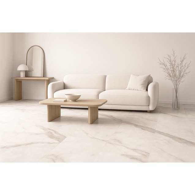 Basic Lvt Βινυλικο Πλακακι 2Mm Calacatta Marble...