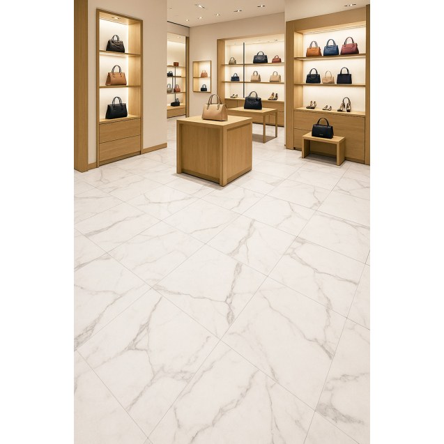 Basic Lvt Βινυλικο Πλακακι 2Mm Calacatta Marble...