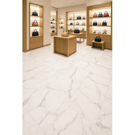 Basic Lvt Βινυλικο Πλακακι 2Mm Calacatta Marble 38567 Newplan