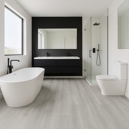 Basic Lvt Βινυλικη Λωριδα 2Mm Grey Oak 98282 Newplan