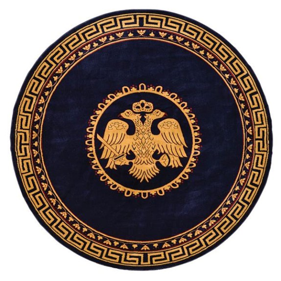 Χαλι Εκκλησιαστικο Lydia 2128A Navy Στρογγυλο - 250X250...