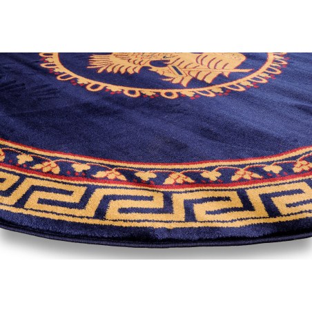 Χαλι Εκκλησιαστικο Lydia 2128A Navy Στρογγυλο - 250X250  Newplan