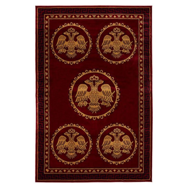 Χαλι Εκκλησιαστικο Athos 2128A Burgundy -...