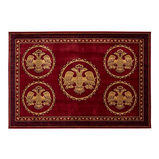 Χαλι Εκκλησιαστικο Athos 2128B Burgundy -...