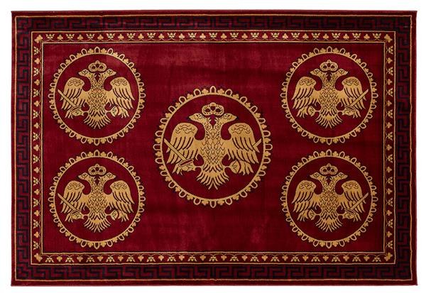 Χαλι Εκκλησιαστικο Athos 2128B Burgundy - 400X300 Newplan