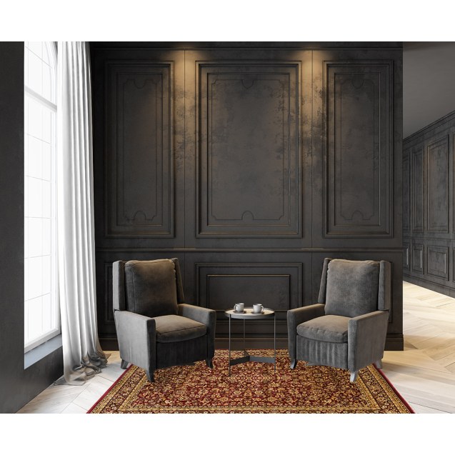 Χαλι Εκκλησιαστικο Athos 0486C Burgundy -...