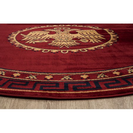 Χαλι Εκκλησιαστικο Athos 2128A Burgundy  Ροτοντα - 300X300  Newplan