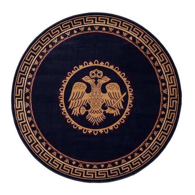 Χαλι Εκκλησιαστικο Athos 2128 Blue Ροτοντα -...