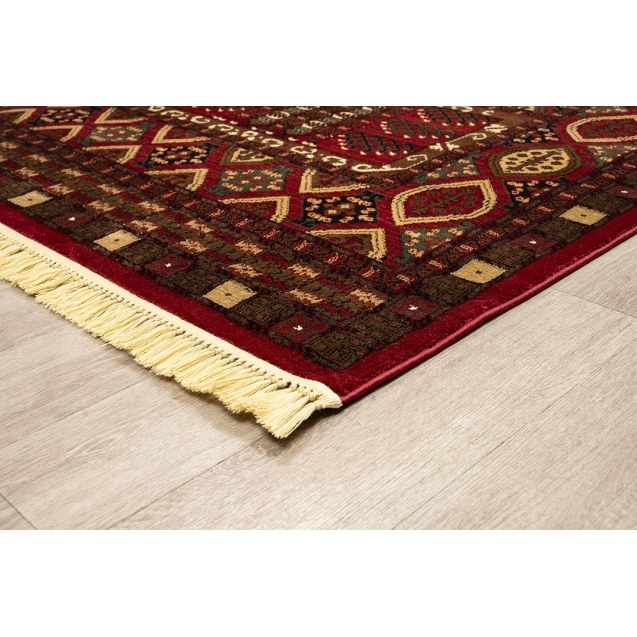 Χαλι Persia 2273 Burgundy Με Κροσσι -...