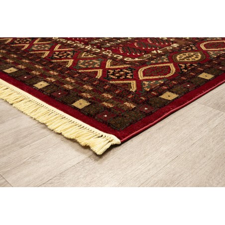 Χαλι Persia 2273 Burgundy Με Κροσσι - Set067(2X140,1X200)  Newplan