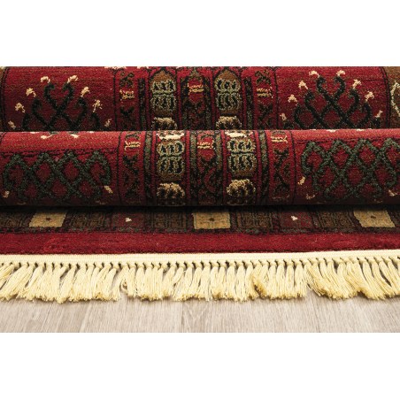 Χαλι Persia 2273 Burgundy Με Κροσσι - Set067(2X140,1X200)  Newplan