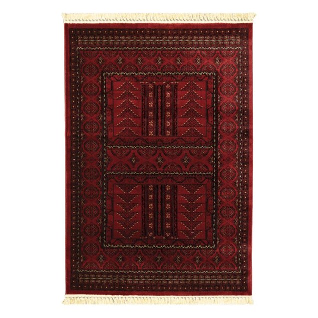 Χαλι Persia 2288 Burgundy Με Κροσσι -...