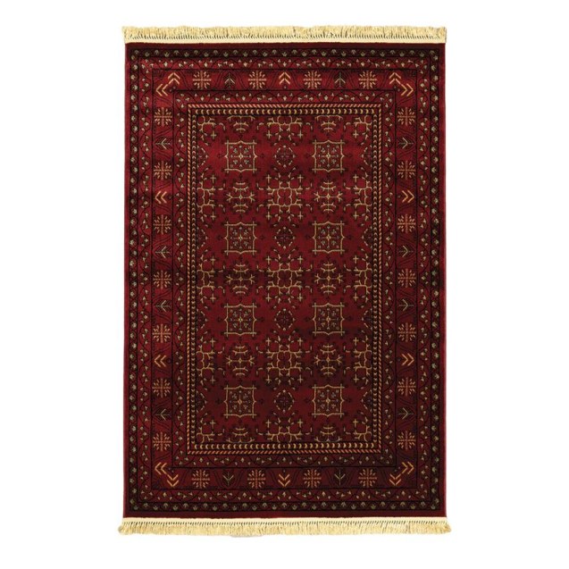 Χαλι Persia 315 Burgundy Με Κροσσι -...