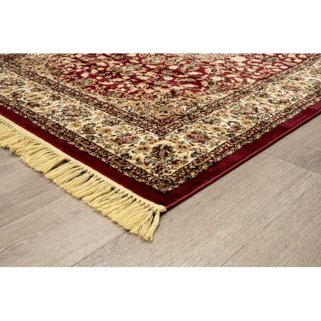 Χαλι Persia 5649 Burgundy Με Κροσσι -...