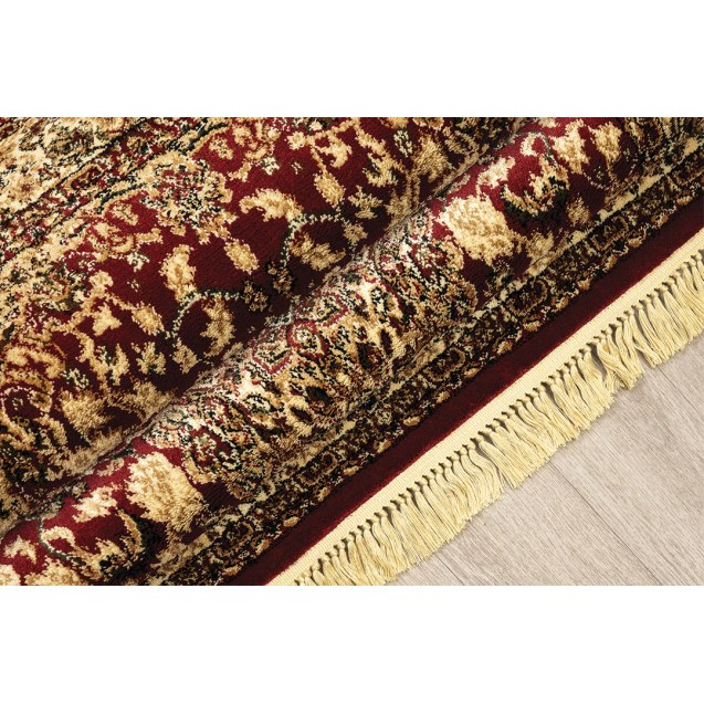 Χαλι Persia 5649 Burgundy Με Κροσσι -...