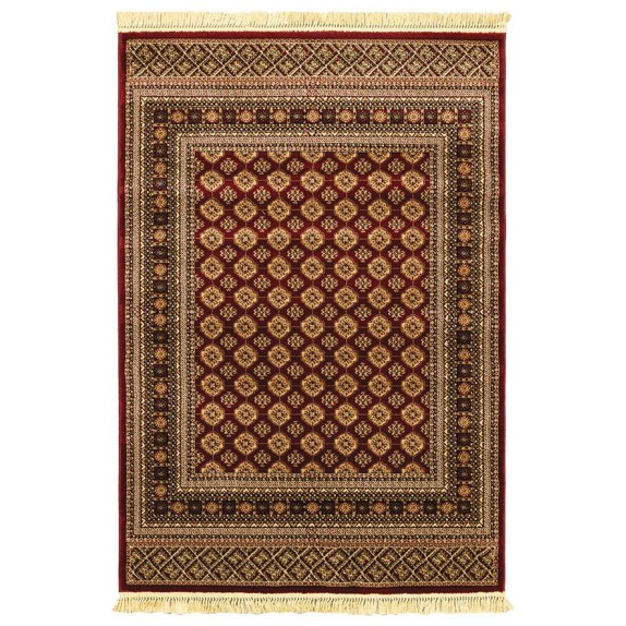 Χαλι Persia 7838 Burgundy Με Κροσσι - 200X290  Newplan