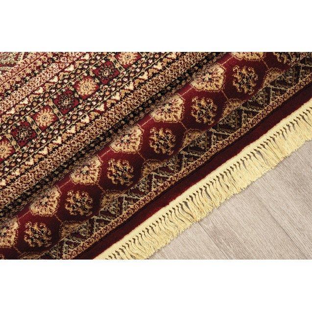 Χαλι Persia 7838 Burgundy Με Κροσσι -...