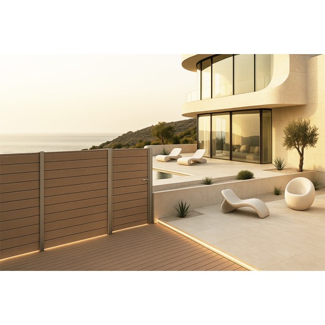 Wpc Περιφραξης 20/140Mm Oak Nat 150 Newplan