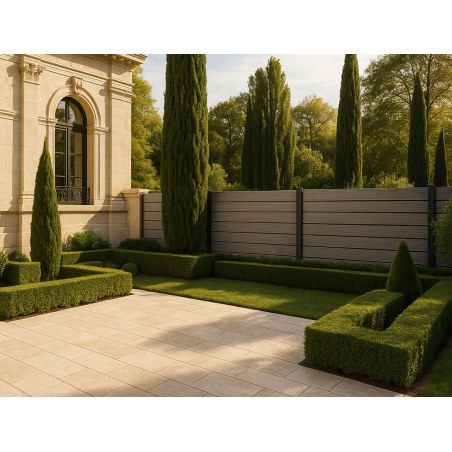 Wpc Περιφραξης 20/140Mm L.Grey 180 Newplan