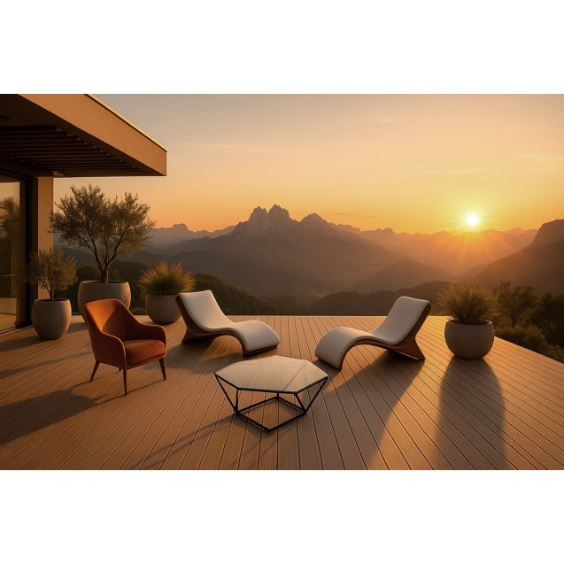 Deck-Wpc Δαπεδου 25/145Mm L.Brown 40 Newplan