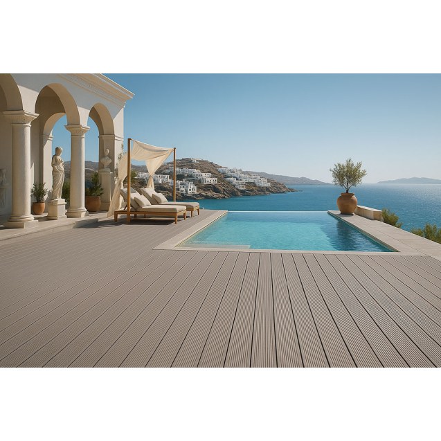 Deck-Wpc Δαπεδου 25/145Mm L.Grey 180 Newplan
