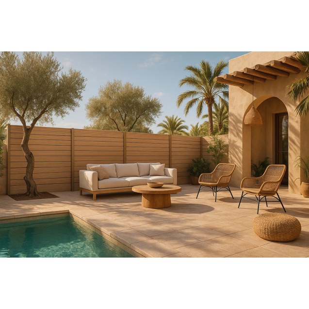 Wpc Περιφραξης 20/110Mm Oak Nat 150 Newplan