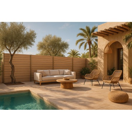 Wpc Περιφραξης 20/110Mm Oak Nat 150 Newplan