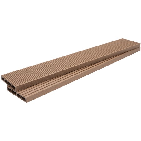 Wpc Περιφραξης 20/120Mm Teak 50150 Newplan