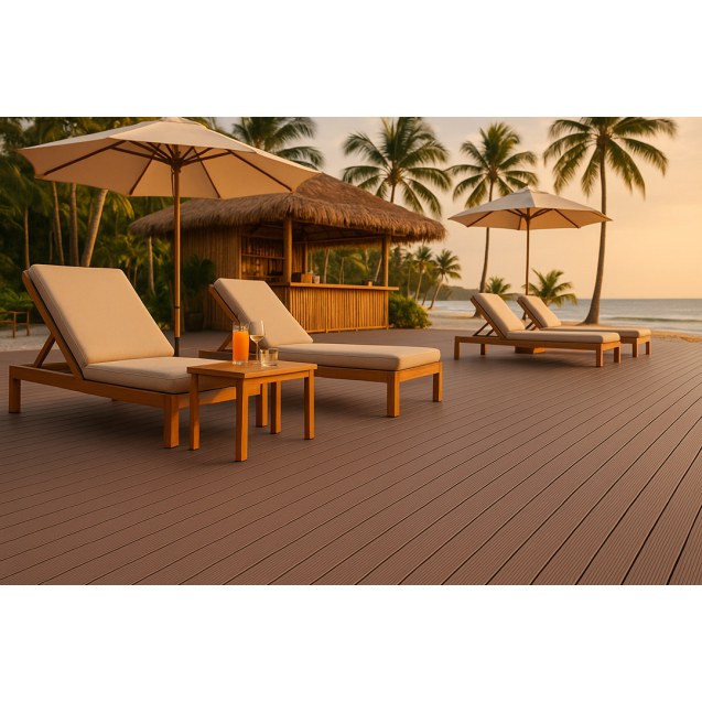 Deck-Wpc Δαπεδου 23/140Mm Brown 4040 Newplan