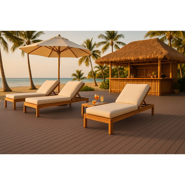 Deck-Wpc Δαπεδου 23/140Mm Brown 4040 Newplan