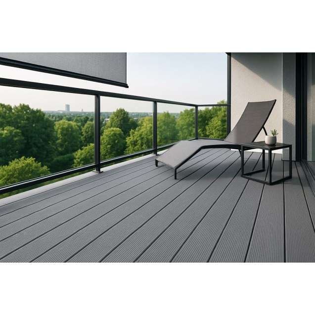 Deck-Wpc Δαπεδου 23/140Mm Grey 4055 Newplan