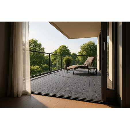 Deck-Wpc Δαπεδου 23/140Mm Grey 4055 Newplan