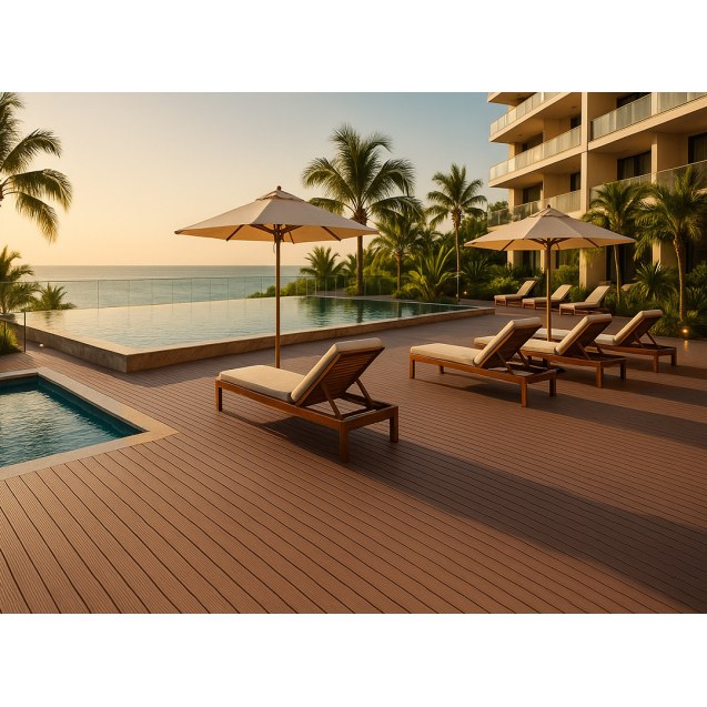 Deck-Wpc Δαπεδου 23/140Mm Teak  40150 Newplan