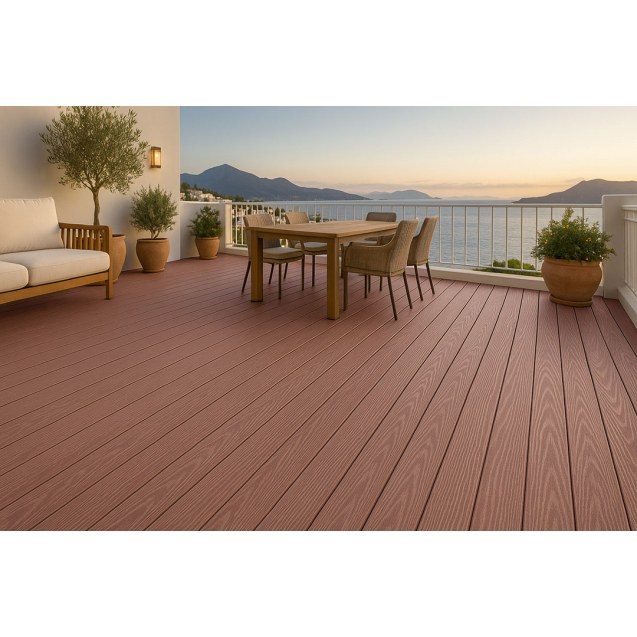 Deck-Wpc Δαπεδου Νεας Γενιας 25/146Mm L.Brown...