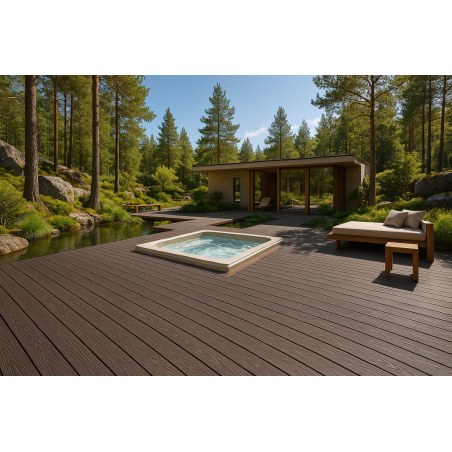 Deck-Wpc Δαπεδου Νεας Γενιας 25/146Mm D.Brown 80110 Newplan