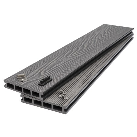 Deck-Wpc Δαπεδου Νεας Γενιας 25/146Mm L.Grey 80180 Newplan