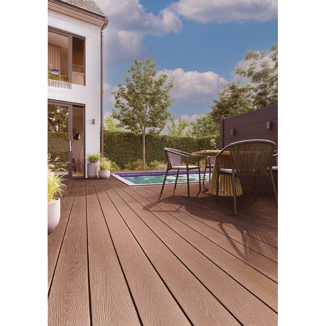 Deck-Wpc Δαπεδου Νεας Γενιας 25/146/3600Mm Teak...