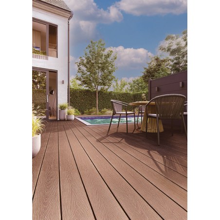 Deck-Wpc Δαπεδου Νεας Γενιας 25/146/3600Mm Teak 80155 Newplan