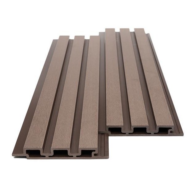 Wpc Panel Με 3D Πηχακια 25/176.5Mm D.Brown 8530...