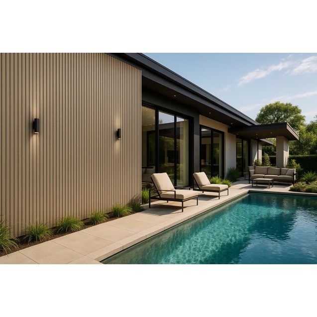 Wpc Panel 2Ης Γενιας Με 3D Πηχακια 25/147.5Mm...