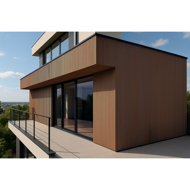 Wpc Panel 2Ης Γενιας Με 3D Πηχακια 25/147.5Mm...