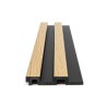 Ps Panel  Με 3D Πηχακια F4 Residence 21/122 Mm  Nat.Oak/Black Newplan