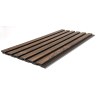 Ps Panel Με 3D Πηχακια 54 Piano 12/122/2900Mm Walnut/Dark Brown Newplan