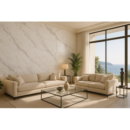 Pvc Mega Panel 2.8/1220/2800Mm Carrara Bianco 101 Newplan